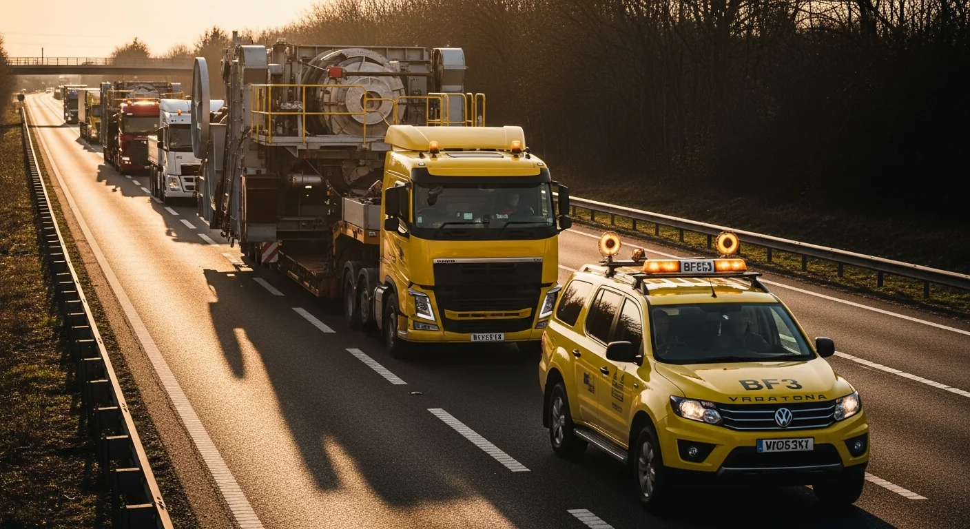 Heavy Haulage & Plant Transport — Modern flatbed tow truck loading a sedan in Europe